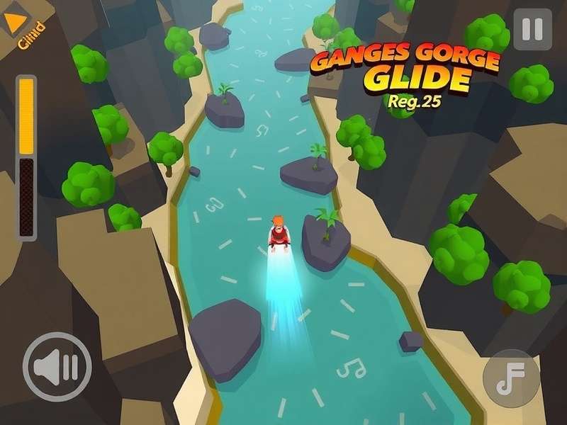 Ganges Gorge Glide in Action Ganges Gorge Glide Gameplay Screenshot